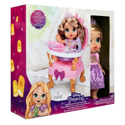 Disney Princesa Bebe Rapunzel y trono real-3