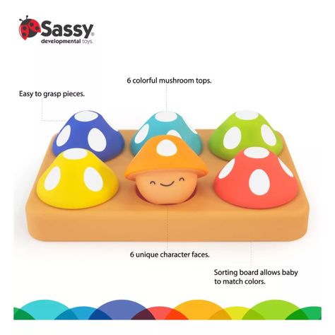 Champiñones Divertidos Sassy-6