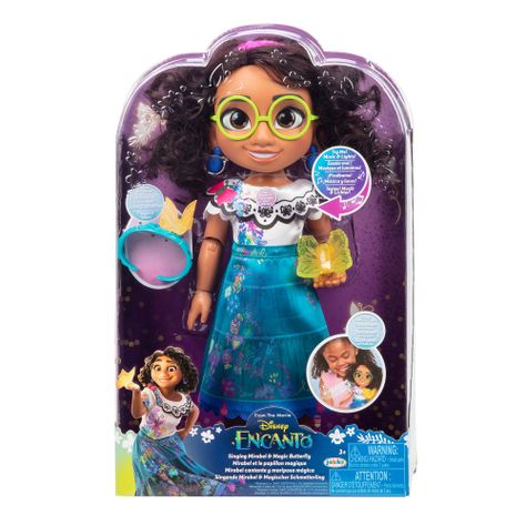 Muñeca Encanto Mirabel Cantante Y Mariposa Mágica-0