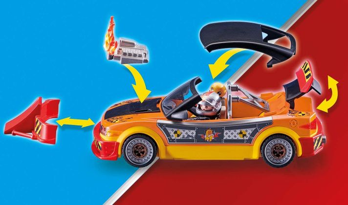 Playmobil Stuntshow Crash Car 70551-4