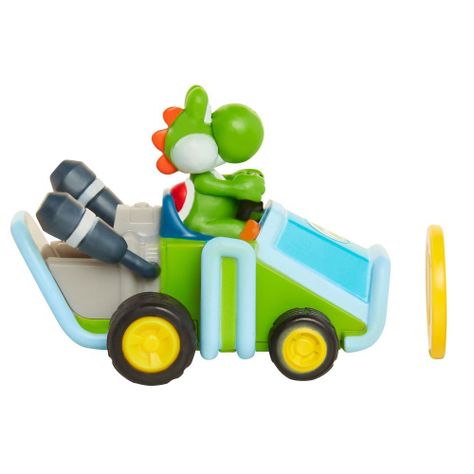 Yoshi Coin Racers Mario Kart a Fricción de Nintendo-4