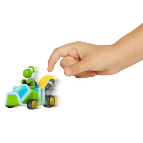 Yoshi Coin Racers Mario Kart a Fricción de Nintendo-7