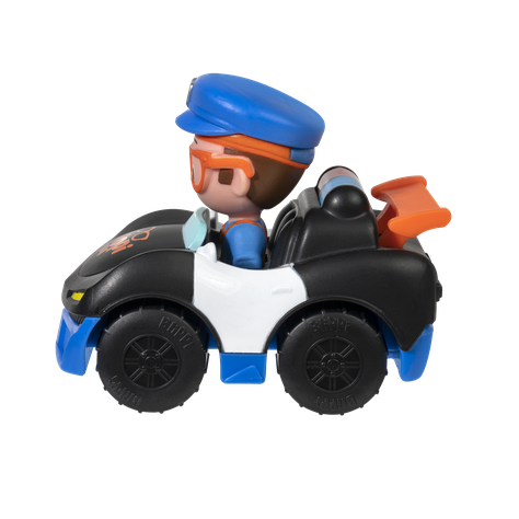 Mini Vehiculo Blippi Auto Policial-3