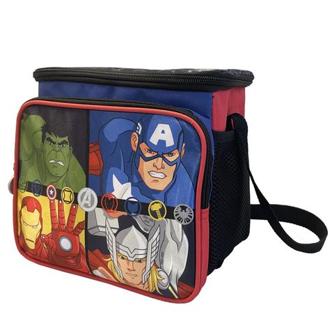 Lonchera Cuadrada Avengers-2