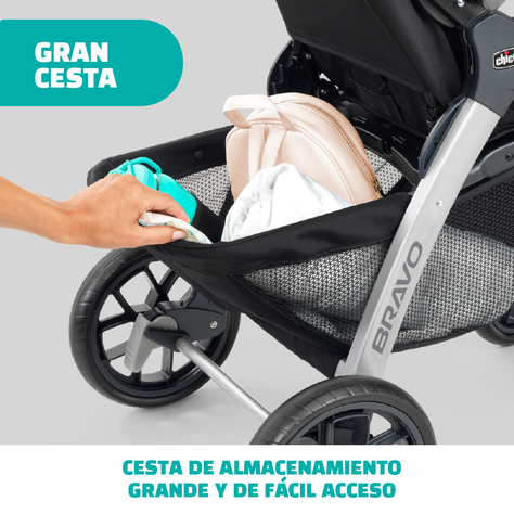Coche Travel System Chicco Bravo con Huevito Keyfit 30-8
