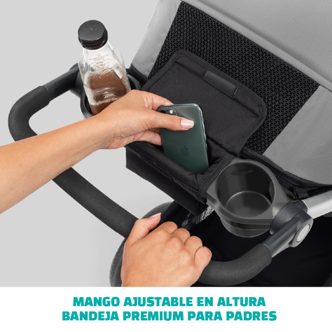 Coche Travel System Chicco Bravo con Huevito Keyfit 30-9