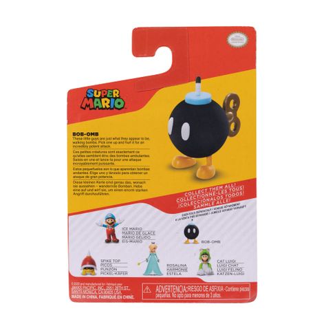 Figura de BOB-OMB 2,5" Super Mario-7