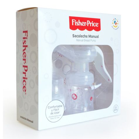 Extractor de Leche Manual Fisher Price + 1 Mamadera 120 Ml-6