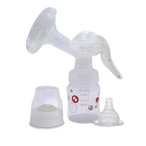 Extractor de Leche Manual Fisher Price + 1 Mamadera 120 Ml-0
