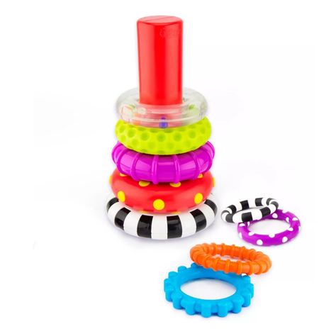 Juguete De Círculos Apilables Sassy-1