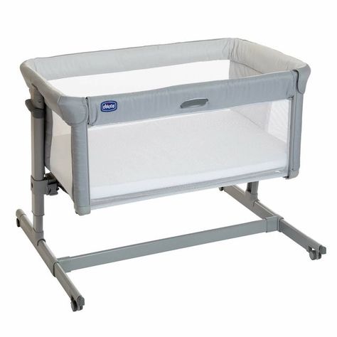 Cuna Colecho Next2Me Magic Evo Dark Grey Chicco-0