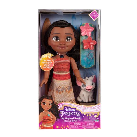 Muñeca Musical Moana y Pua Disney Princesa-0