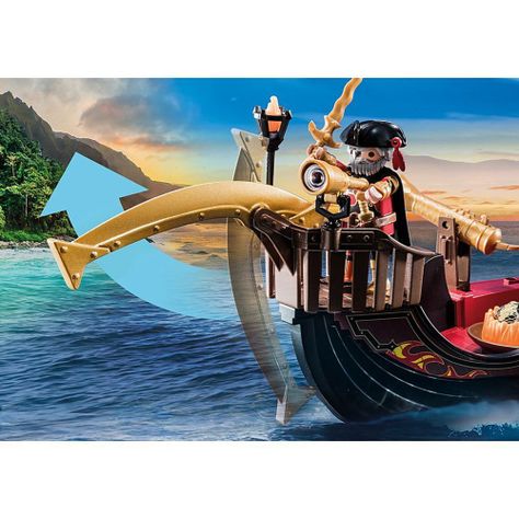 Playmobil Novelmore Barco Bandidos de Burnham 70641-2