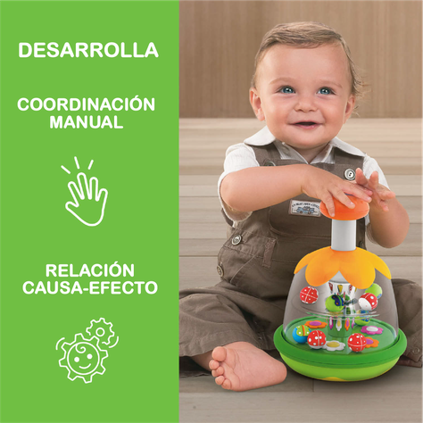 Juguete Spinner de Arcoíris de Chicco-3