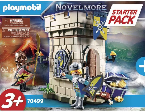Playmobil Starter Pack Novelmore Knights Fortress 70499-2