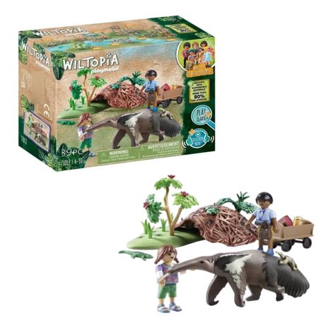 Playmobil Wiltopia - Cuidado del Oso Hormiguero - 71012-0