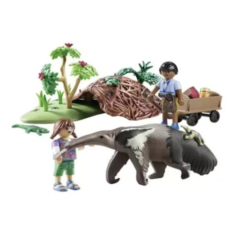 Playmobil Wiltopia - Cuidado del Oso Hormiguero - 71012-2