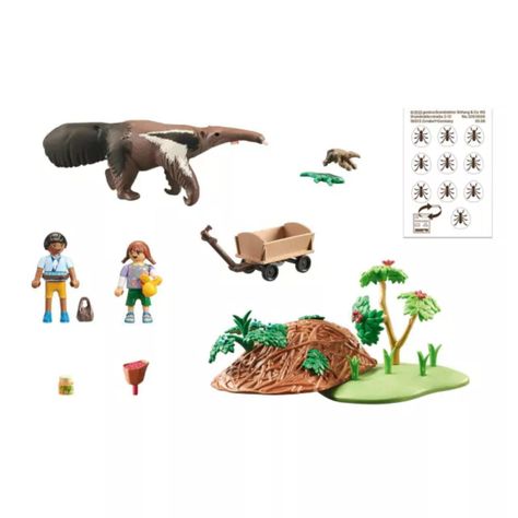 Playmobil Wiltopia - Cuidado del Oso Hormiguero - 71012-3