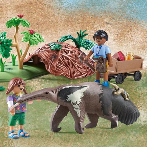 Playmobil Wiltopia - Cuidado del Oso Hormiguero - 71012-4