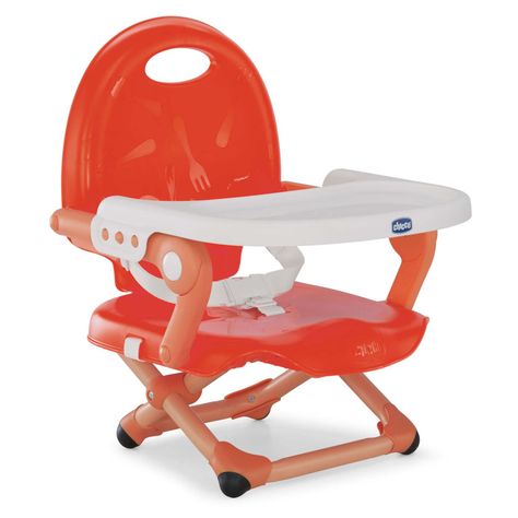 Silla para Comer Tipo Booster Pocket Snack de Chicco Red-0