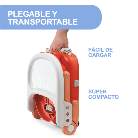 Silla para Comer Tipo Booster Pocket Snack de Chicco Red-3