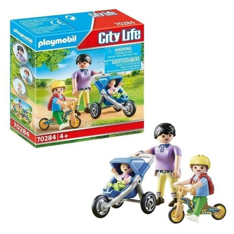 Playmobil Mamá con Niños - 70284-0