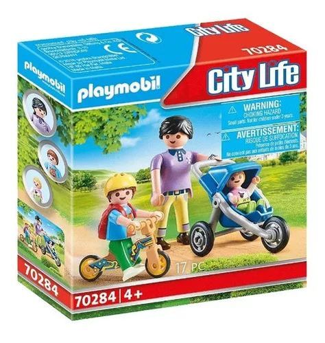 Playmobil Mamá con Niños - 70284-1