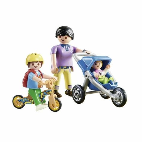 Playmobil Mamá con Niños - 70284-2