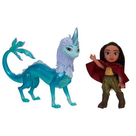  Muñeca Disney Raya Con Dragon Sisu-1