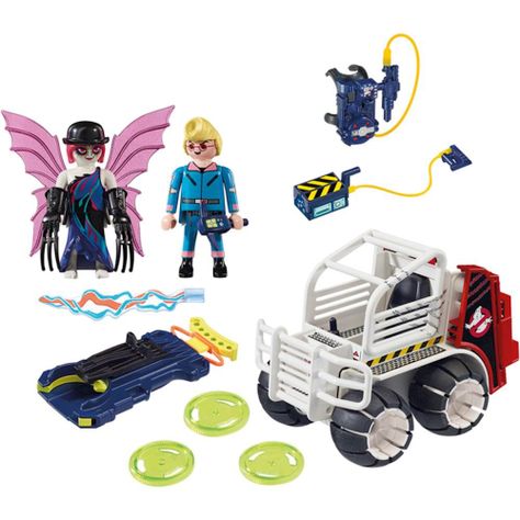 Playmobil Ghostbuster  Spengler Con Coche 9386-1