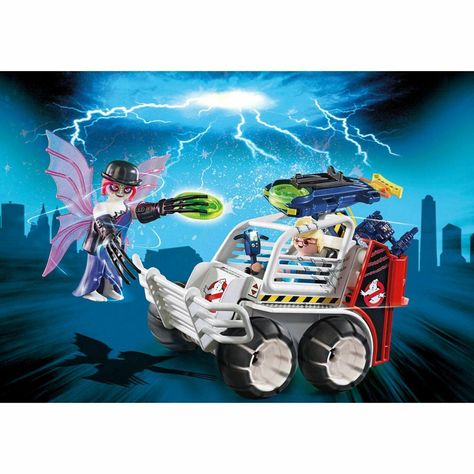 Playmobil Ghostbuster  Spengler Con Coche 9386-2