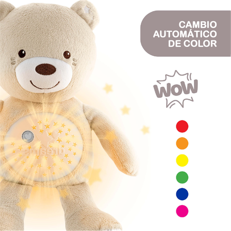 Osito Proyector de Luces con Efectos Luminosos de Chicco-2