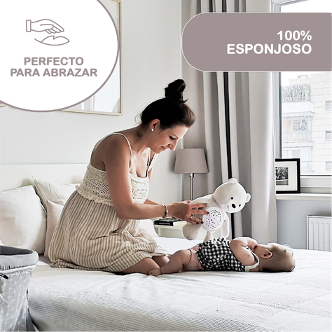 Osito Proyector de Luces con Efectos Luminosos de Chicco-6