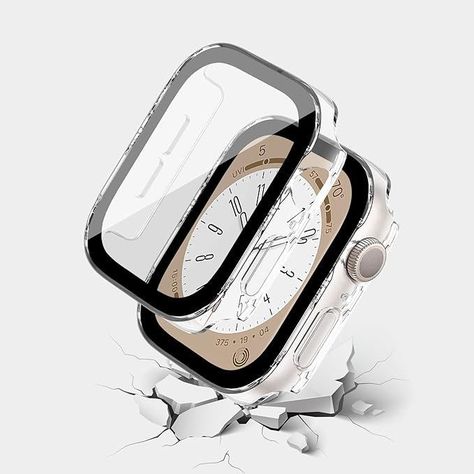 Protector Carcasa Slim Para Apple Watch 46mm Serie 10 Transparente-4