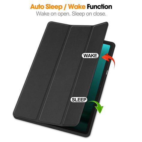 Carcasa Para Samsung Galaxy Tab S9 Fe Plus 12.4 - Negro-2