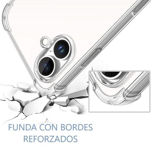 Carcasa Funda Transparente Para iPhone 16 -1