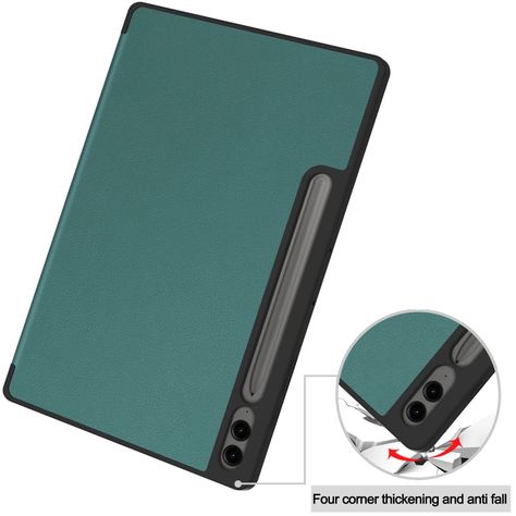 Carcasa Funda Para Samsung Galaxy Tab S9 / S9 Fe / 10.9 /11 - Verde-2