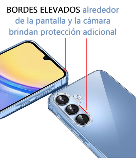 Carcasa Funda Transparente Compatible Con Samsung S25 Plus-1