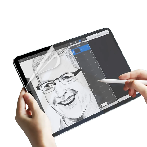 Lamina Sensación Paper Like Mate Para Samsung Tab S9 S9 Fe-0