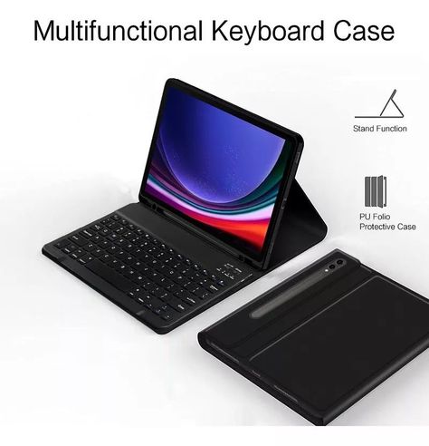 Funda con Teclado para Samsung Galaxy Tab S9 Plus / S9 FE Plus 12.4 inch-2