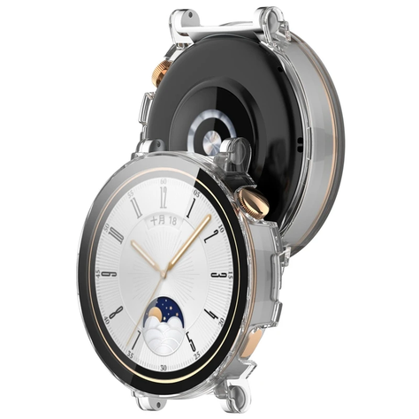 Protector Con Vidrio Para Huawei Watch GT5 41mm Transparente-1