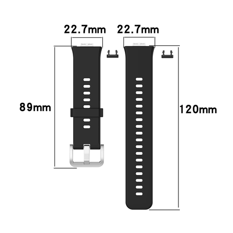 Correa Silicona Para reloj Huawei Fit-2