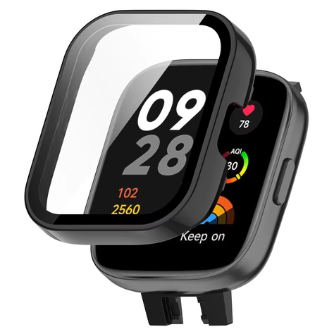 Protector Carcasa Con Vidrio Para Xiaomi Redmi Watch 3-0