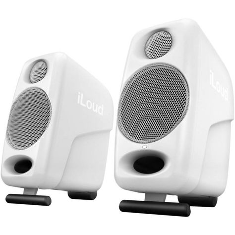 IK Multimedia iLoud Micro Monitors (Par, Blancos)-0