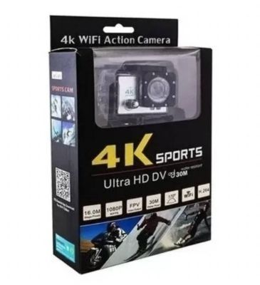 Cámara Deportiva Impermeable 30m 4K Ultra HD-2