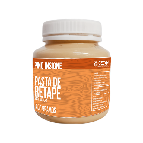 Masilla Retape Pino Insigne 500 Gr Para Madera-0