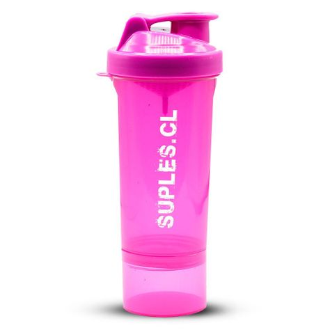 Shaker 2 en 1 400 ml Letras - Rosado-0