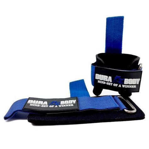 Muñequeras de Neopreno & Lifting Straps - Azul-3