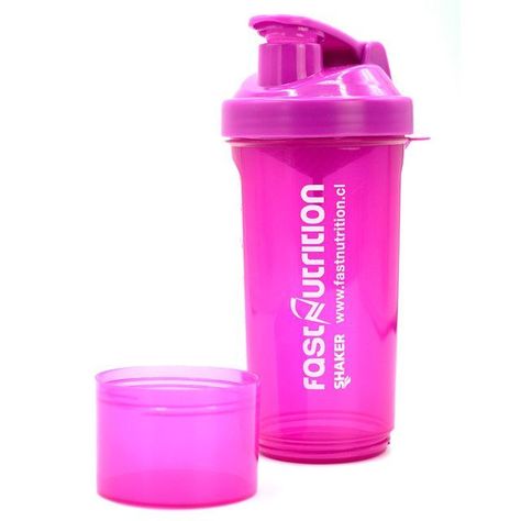 Shaker 2 en 1 400 ml - Rosado-1