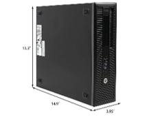 PC Desktop Hp Prodesk 600 G2 i5-6500 8GB 240 GB SSD Reacondicionado Grado B-0